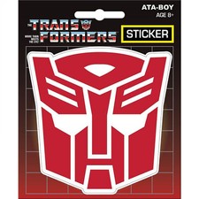 Transformers Autobot Sticker Red