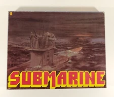 1977 Avalon Hill Submarine WWII Tactical Naval Battle Game Complete Ex