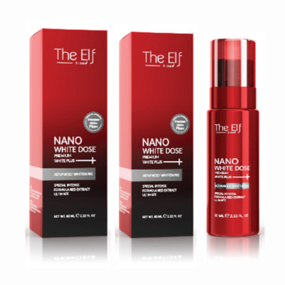 2x Serum The Elf Nano White Dose Whitening Face Radiance Skin Care 60ml