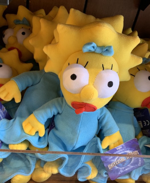 Universal Studios Exclusive The Simpson Maggie Simpson Plush Doll New | eBay