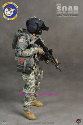 フィギュア The U.S Army's 160th SOAR Soldierstory 1/6 Ss046 160th Soar Night Stalkers Pilot Action