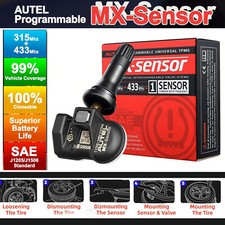 148pcs Autel Mx-sensor Universal Programmable Tpms 315mhz 433mhz Rubber Stem 148pcs Autel Mx-sensor Universal Programmable Tpms 315mhz 433mhz Rubber Stem