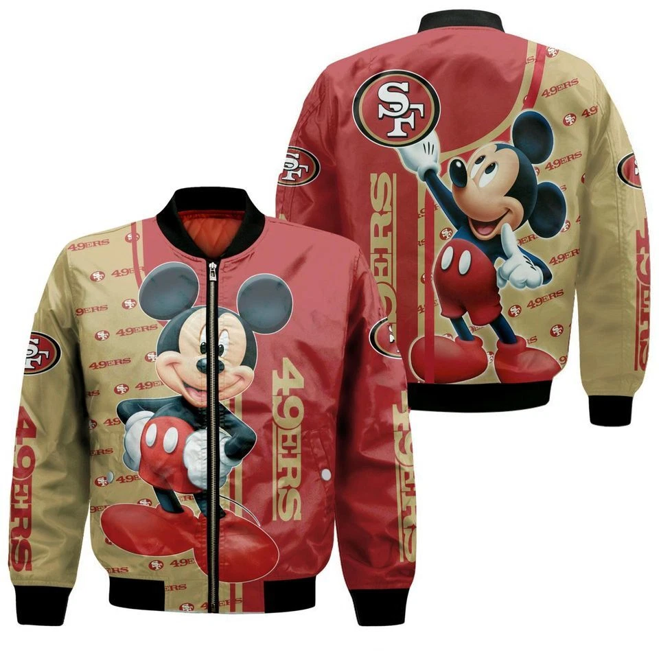 Sa-n Fran-cisco 49Ers Fan 3D Bomber Jacket