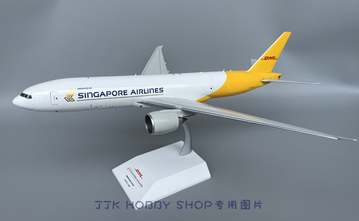 DHL SINGAPORE AIRLINES 777-200LRF シンガポール Singapore Airlines Takes Delivery Of 1st DHL Boeing 777