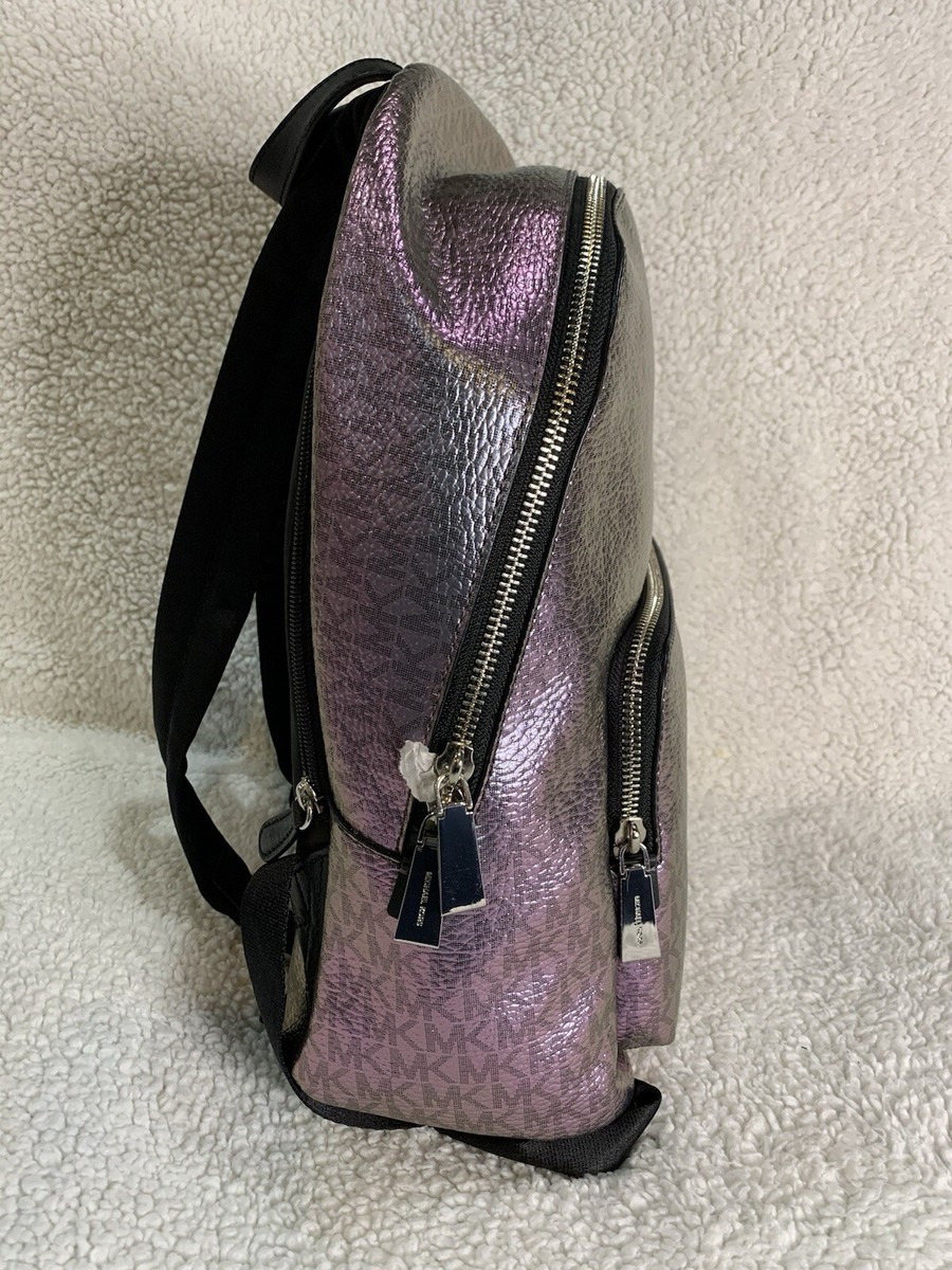NWT MICHAEL KORS Wythe Backpack In Nickle Leather | eBay display picture 2