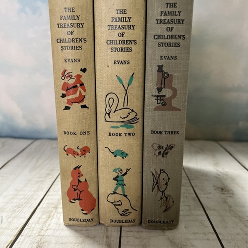 The Family Treasury of Children's Stories: Books 1-3 Nelson Doubleday 1956 HC - Picture 5 of 16