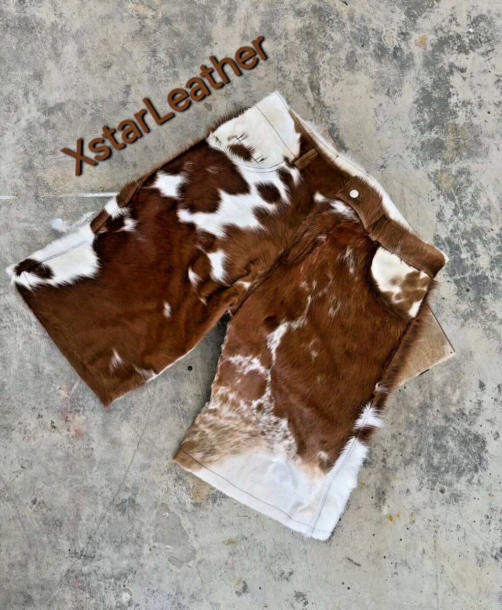 Men's New Natural Leather Shorts Genuine Soft Cowhide Causal Men's New Natural Leather Shorts Genuine Soft Cowhide Causal