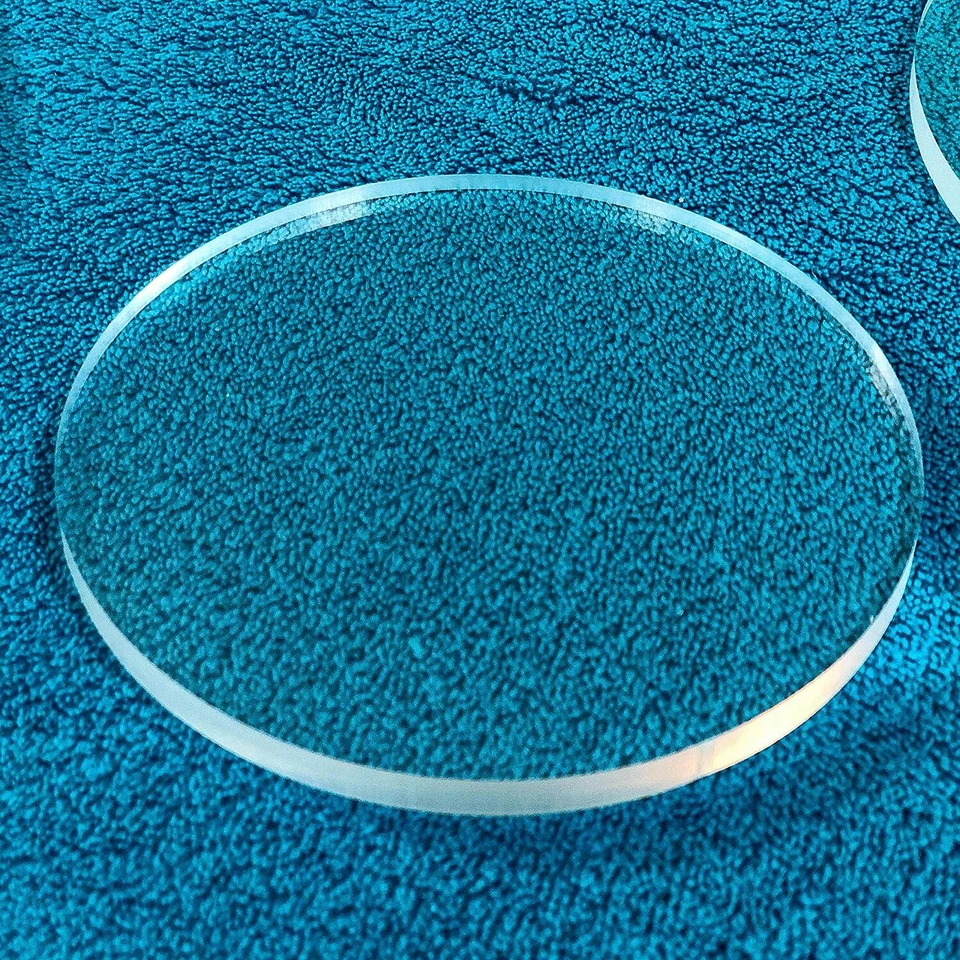 1/4" Plastic Circle Disc Round Acrylic Sheet Clear Plexiglass - All Sizes - Image 4 of 4