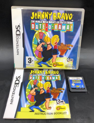 Johnny Bravo Date O Drama Nintendo DS Video Game Complete Pal Boxed Working