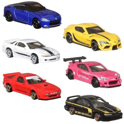Hot Wheels Street of Japan Multipack HRX54 6-Car Set Collection
