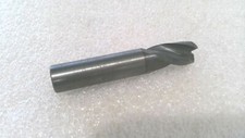 3/8" DIAMETER 3 FLUTE SOLID CARBIDE END MILL 2" OVERALL LENGTH 3/4" CUT LENGTH