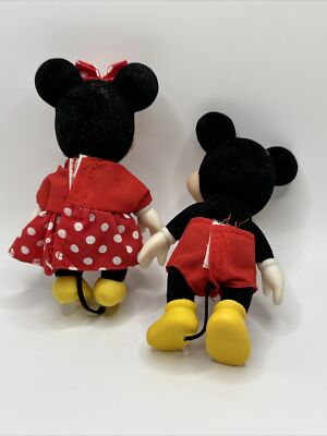 Young Epoch Disney Perky Doll Mickey Minnie Mouse Donald Daisy