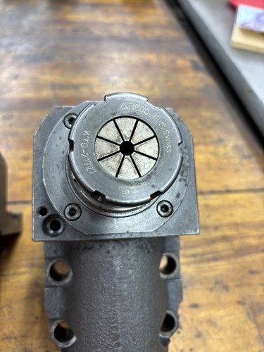 KSC MORI SEIKI 90 DEGREE RIGHT ANGLE LIVE TOOL HOLDER ER32 COLLET BMT - Picture 2 of 14