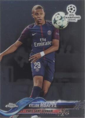 2017-18 Topps Chrome UCL Kylian Mbappé #41 for sale | eBay