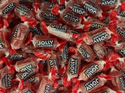 Jolly Rancher ''AWESOME REDS'' - 3 FLAVORS Hard Candy- ONE POUND BAG