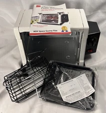 Ronco Showtime Petite Rotisserie Oven w/ Accessories White Model ST2000WHGEN NEW