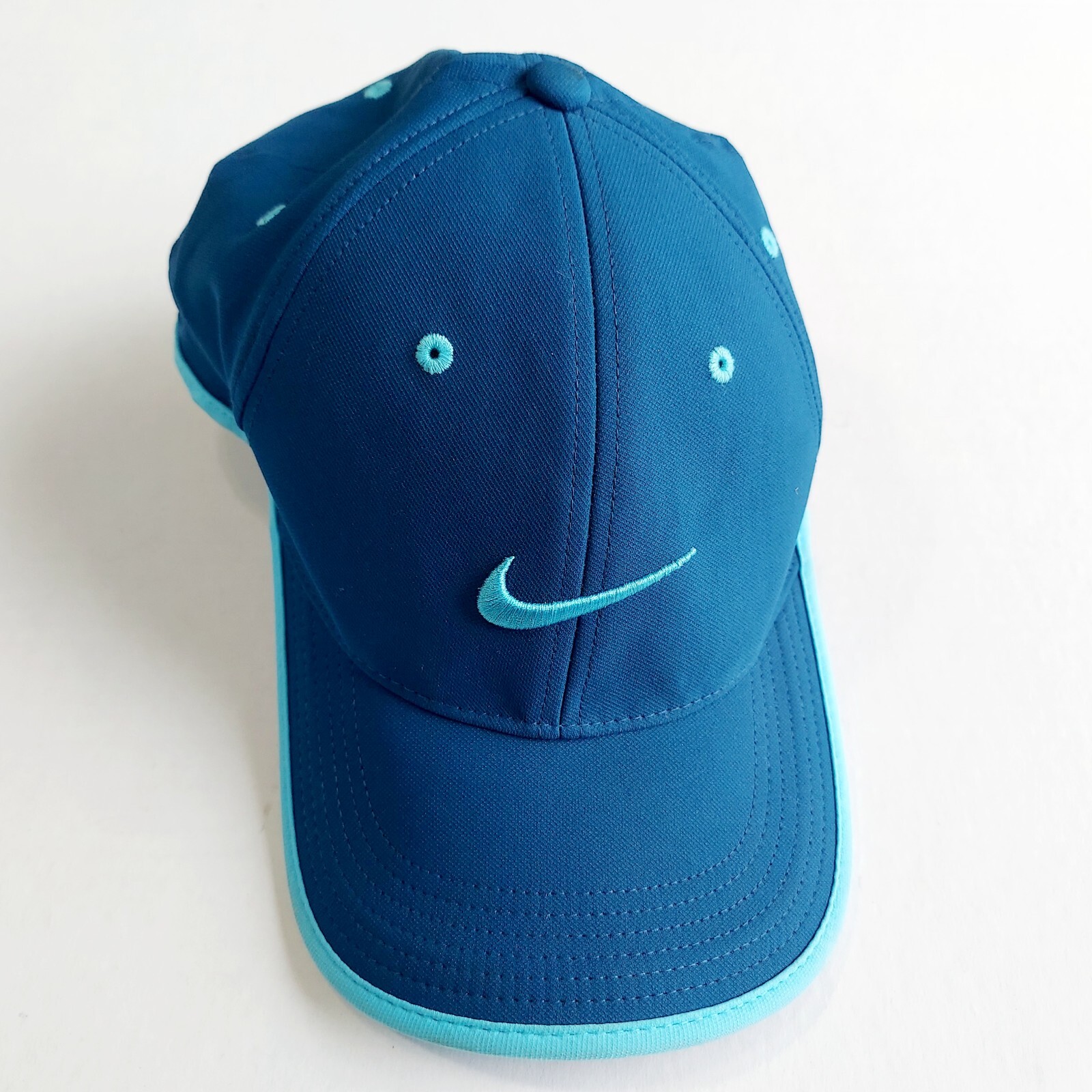 Nike Golf Performance Hat Cap Adjustable Blue Cen… - image 1