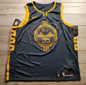 Nike Golden State Warriors Kevin Durant Swingman Jersey Sz 3XL [AJ4610-430] NWT | eBay