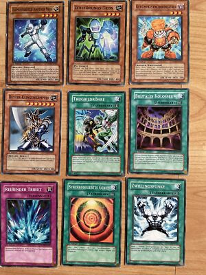 Yugioh Kartensammlung 1. Auflage 2008/9 verschiedene Editionen DP06/TDGS/mehr