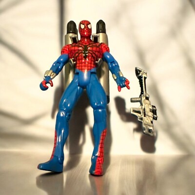 SPIDER-MAN animated series SCARLET BEN RIELLY amazing marvel toybiz complete 199