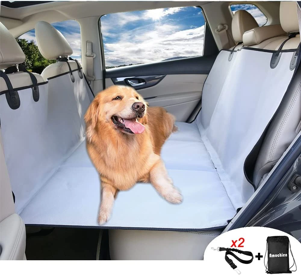 Amochien Back Seat Extender for Dogs - Backseat Bridge for Dogs