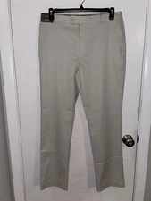 Daniel Cremieux Signature Collection Chino Pants Men's 34x32 Oatmeal Khaki NEW