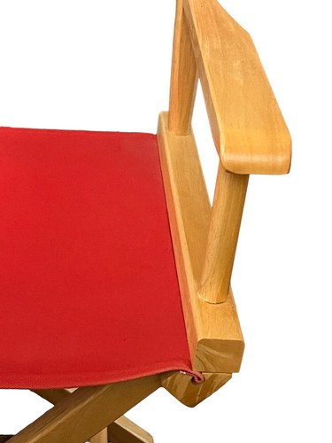 Vintage 1980’s Coca-Cola Folding Directors Wood Chair - Picture 4 of 11
