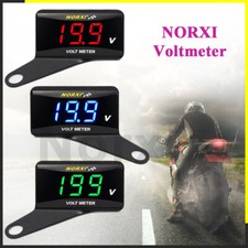 Car Auto Motorcycle 12V Digital LED Display Voltmeter Voltage Gauge Panel Meter