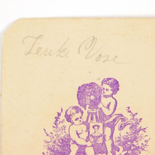 Antique Photo CDV Gentleman with Beard, Leuke Vose, by Owen, Newton NJ c.1800s - Picture 5 of 5