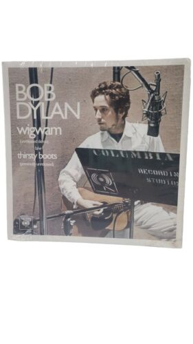 Stivali Bob Dylan Wigwam Demo Assetati 7" Vinile Record Sigillati - Foto 1 di 2