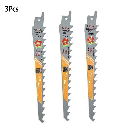 Saw Blade HCS Part Pruning Reciprocating Spare Workshop 150mm 3TPI - Picture 7 of 14