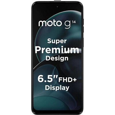 Motorola Moto G14 4G Steel Gray 128GB + 4GB Dual-Sim