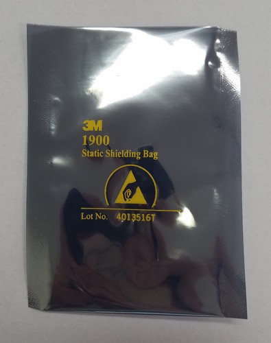 LOT of 3M 1900 Metal-In Static Shielding  Bags 3 x 5 (QTY: 100) #3E-C0007 - 第 1/4 張圖片