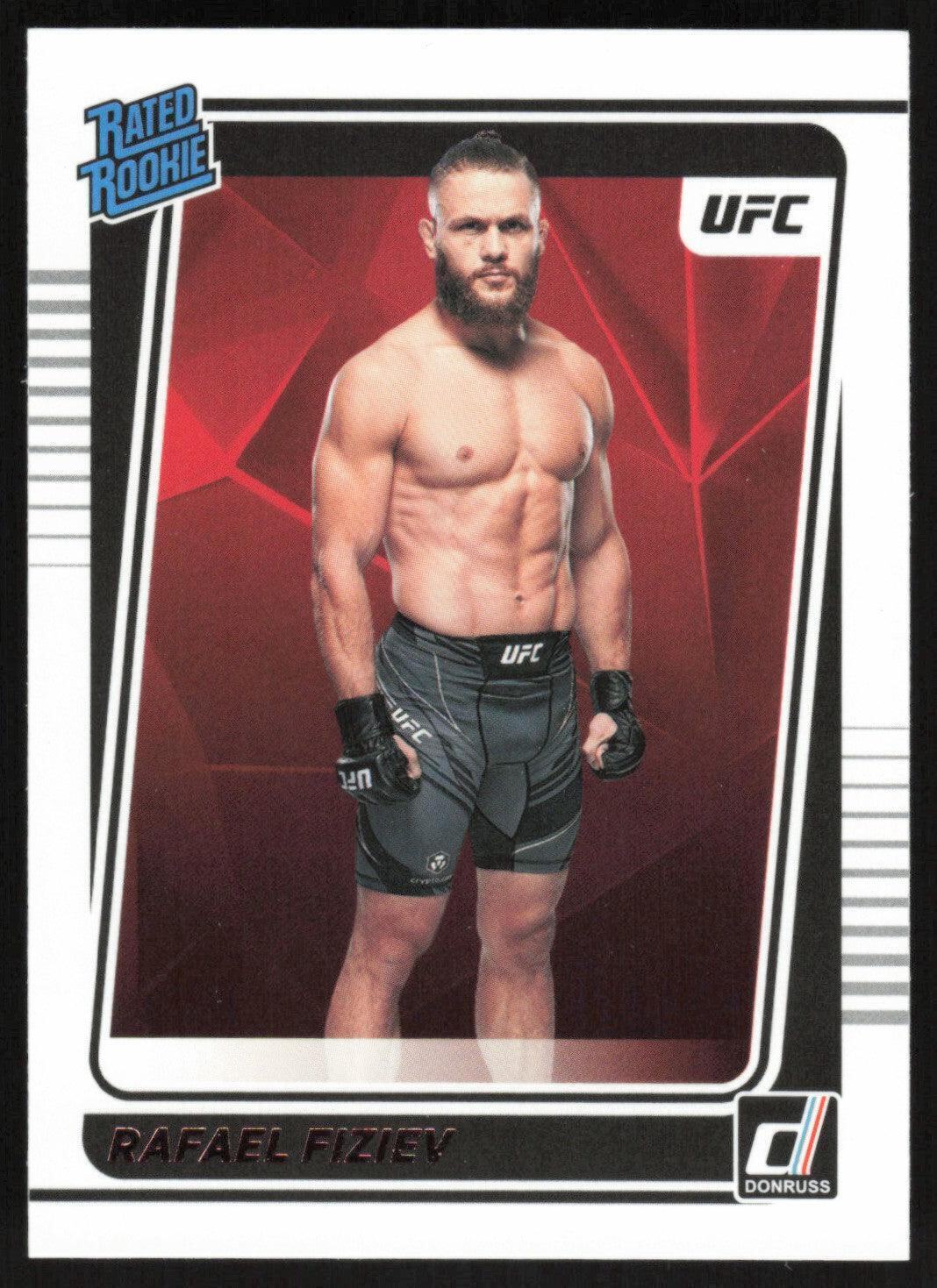 Rafael Fiziev 2022 Panini Donruss UFC Rated Rookie # 212 RC Lightweight