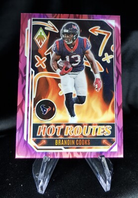 Panini 2022 Phoenix - Brandon Cooks - Hot Routes Pink- Texans /199