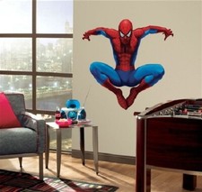 The Amazing Spider-Man Giant Peel and Stick Wall Sticker Decal SEALED UNUSED