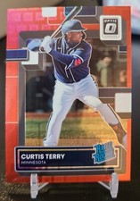Curtis Terry 2022 Panini Donruss Optic Pandora Red #/99 Rated Rookie Twins RC