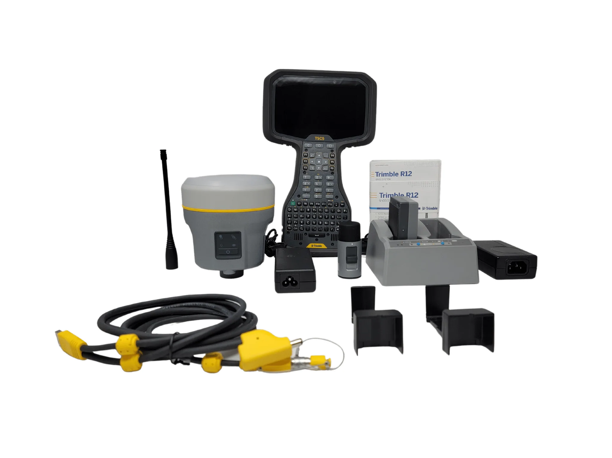 Trimble R12 UHF GNSS receiver w/ TSC5 Collector Trimble Trimble R12 UHF GNSS receiver w/ TSC5 Collector Trimble