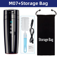 12V 24V Car Heating Cup Electric Kettle Stainless Steel Smart Temperature Contro