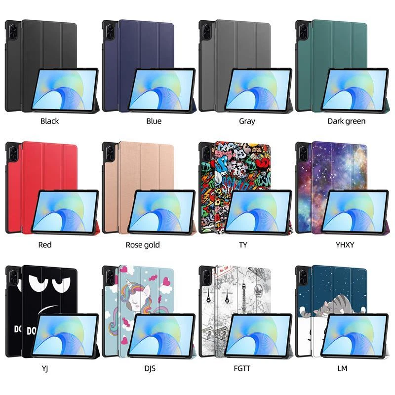 Honor Pad X8 Pro / Pad X9 11.5 in Case Protective Flip Stand Leather Folio Cover - Image 2 of 4