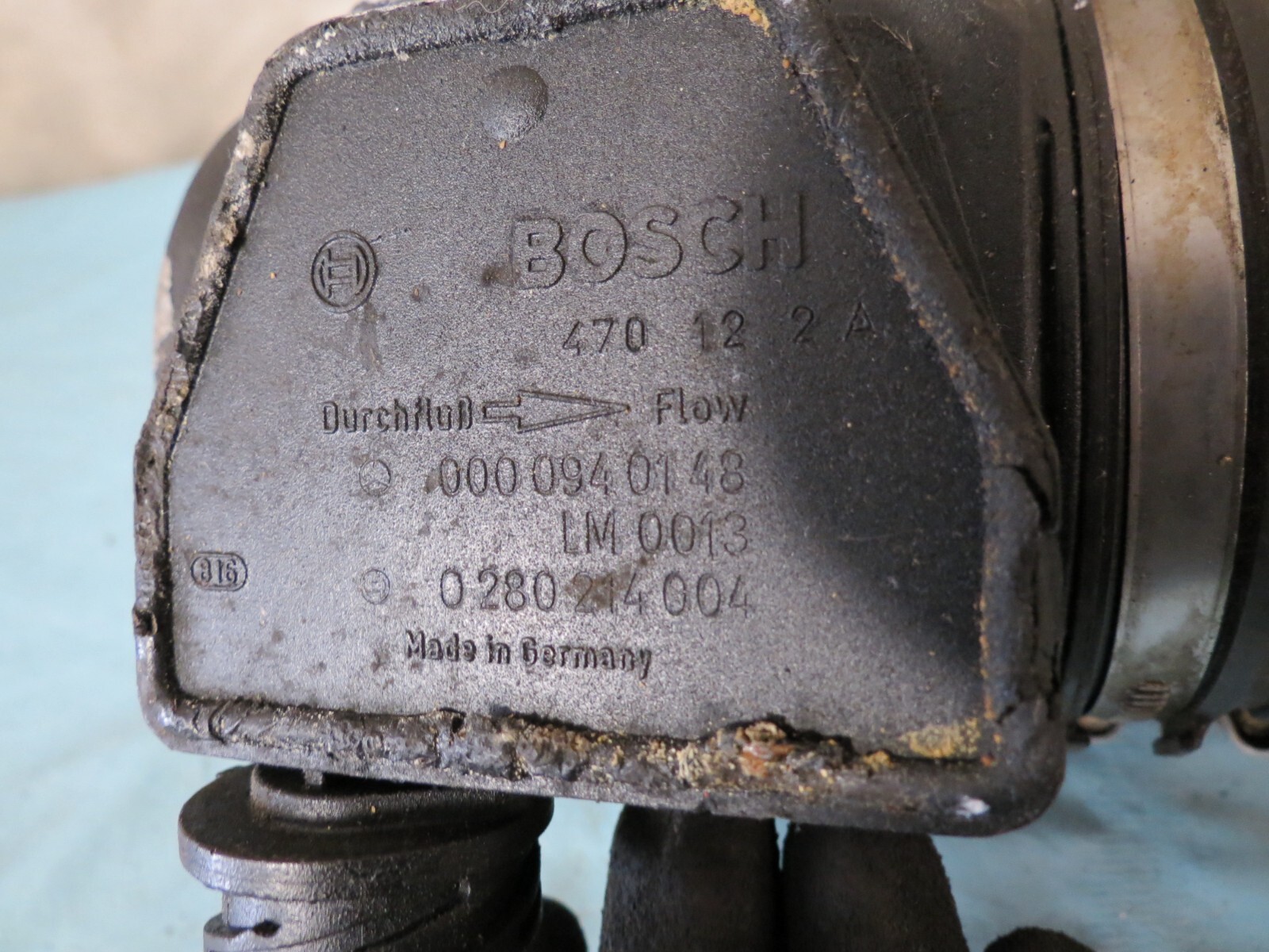 ✓ 92-99 Mercedes r129 w124 w140 MAS Air Flow Meter Sensor OEM 