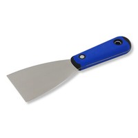 Spachtel 63Mm Dewepro Gipserspachtel 2-K Griff Malerspachtel Edelstahl Spatel