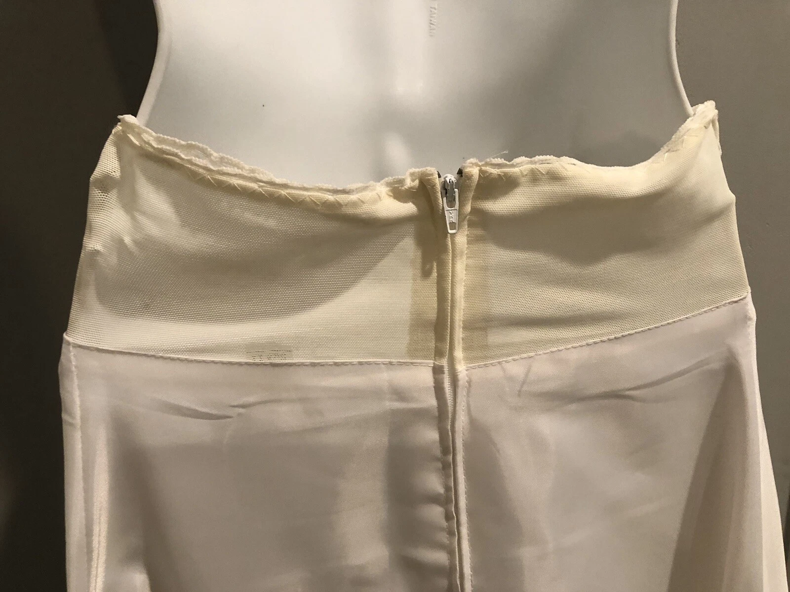 UNDERCOVER Abito da sposa vintage sotto copertura sottoveste crinolina taglia 11 rockabilly pin up