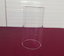 Glass Open Ended Hollow Candle Holder Cover Cylinder Hurricane Pillar 