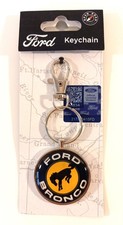 FORD BRONCO / Schlüsselanhänger Key Chain gelb schwarz silber / NEU OVP USA