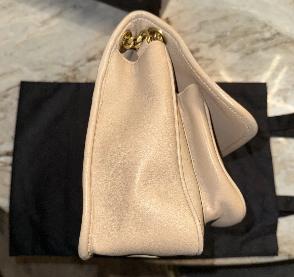 Borsa donna Niki Saint Laurent YSL ottime condizioni pelle marrone medio