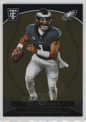 2024 Panini Totally Certified Mirror Neon Orange 173/399 Jalen Hurts #72 07i7