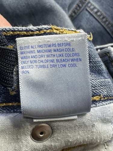 Old Navy Painter Jeans Girls 16 Blue Denim Carpenter Baggy Normcore Kids Youth - Picture 4 of 14