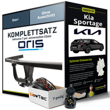 Anhängerkupplung ORIS starr für KIA Sportage +E-Satz Set NEU