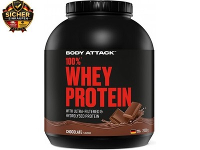 100% Whey Protein - Chocolate, 2 kg - Protein Pulver - extra cremiges